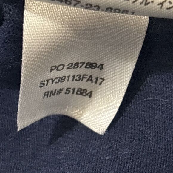 Patagonia Fitz Roy Hex Long Sleeve Regular Fit T-Shirt Tee Navy Men's Medium - Picture 16 of 16